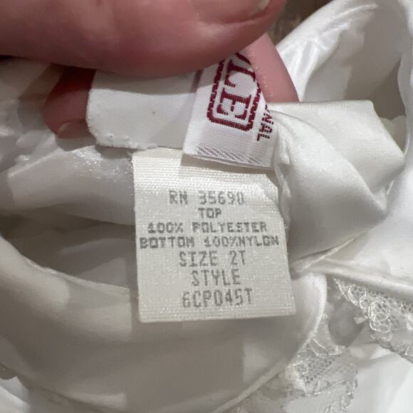 Nicole By Doris’s Intl 2T Toddler Dress Flower Girl, Easter, Communion - Picture 11 of 14